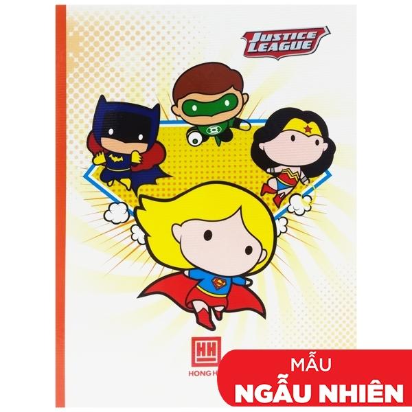 Combo 5 Vở Class Super DC - 4 Ô Ly 96 Trang ĐL 120g/m2 - Hồng Hà 0413 (Mẫu Màu Giao Ngẫu Nhiên)
