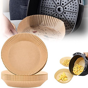 Giấy Nến Lót Nồi Chiên Không Dầu Hình Khuôn Bánh Siêu Tiện Lợi - Thấm Giảm Thiểu Tối Đa Dầu Mỡ Bám
