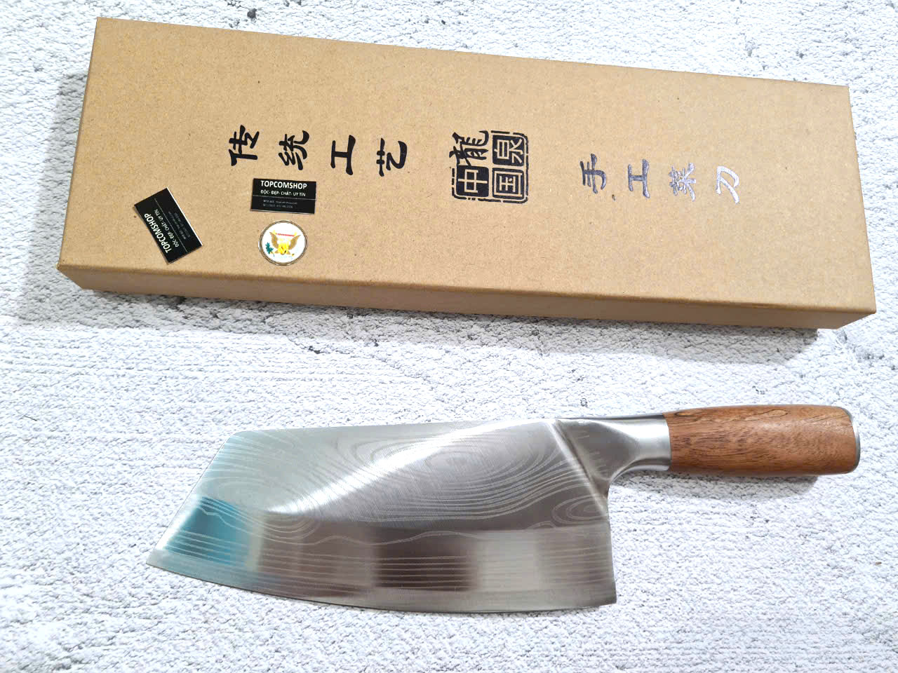 DAO - DAO BẾP NHẬT BẢN SANTOKU MÃ A2 DT124 nt topcoomshop vn