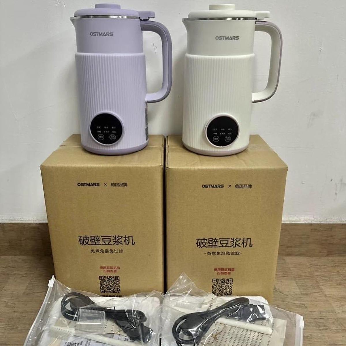 Máy Làm Sữa Hạt, Máy Nấu Sữa Hạt OSTMARS Hàng Chính Hãng 800ml - 8 Chức Năng Xay Nấu Tiện Lợi
