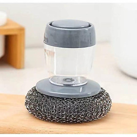 Dụng Cụ Chà Xoong Nồi Đa Năng Cầm Tay Siêu Sạch - Có Ngăn Đựng Nước Rửa Chén Tiện Lợi - Hàng Loại 1
