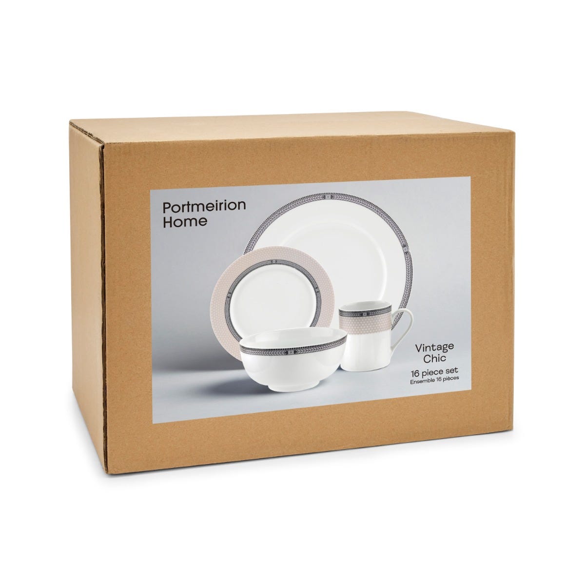 Portmeirion Home Bộ bát 16 món Vintage Chic Nhập khẩu Anh Quốc