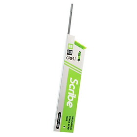 Ruột Chì Deli 2B 0.5mm 7003 (60mm x 20 Ngòi)