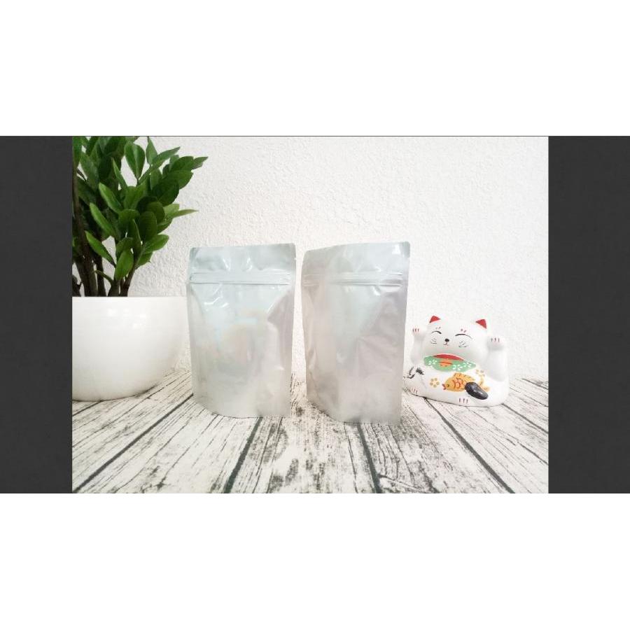 Túi zip hai mặt bạc đáy đứng 15 x 22cm (100 túi)