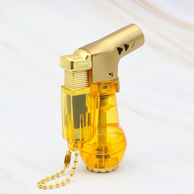 Vỏ Hột Quẹt Bật Lửa Hộp Quẹt Khò Gas 1 Tia Kiêm Móc Khóa Tiện Lợi HB802 Thiết Kế Đẹp Độc Lạ - Giao Màu Ngẫu Nhiên