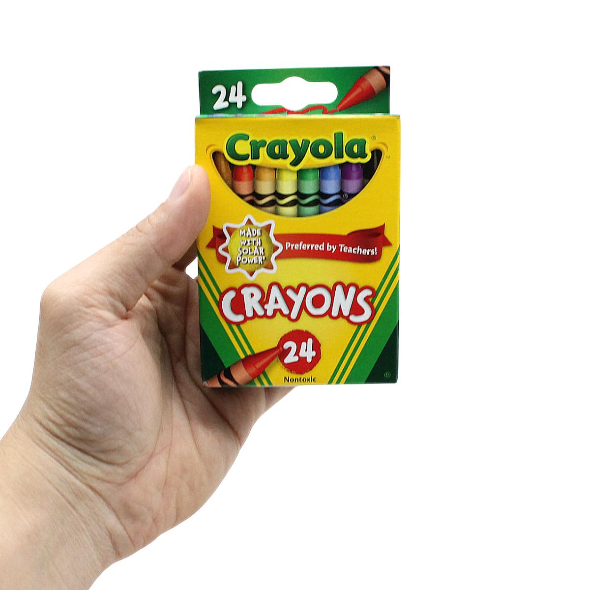 Hộp 24 Bút Sáp Màu Crayon - Crayola 523024