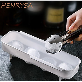 Khuôn làm đá hình tròn có nắp đậy HENRYSA - Chính hãng