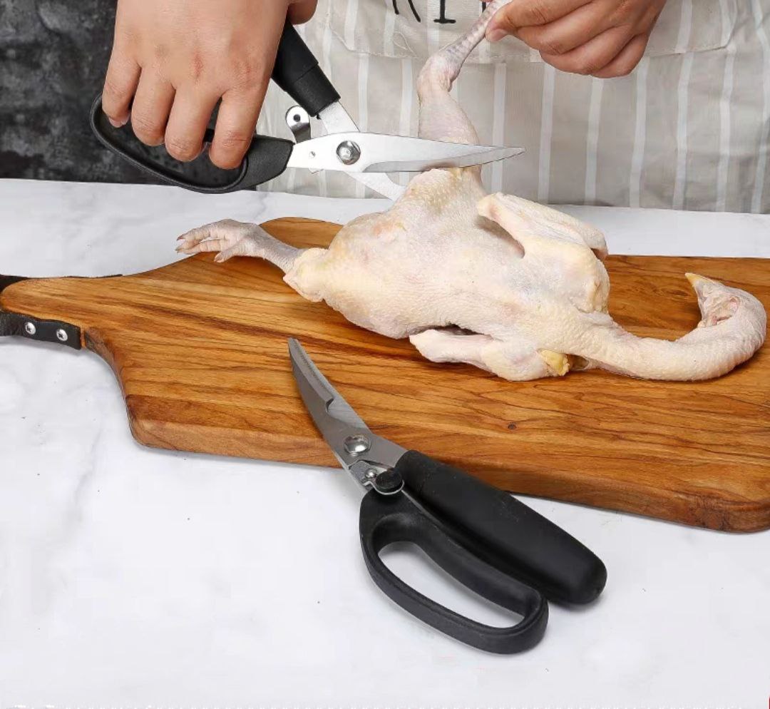 Kéo cắt gà cao cấp Hàn Quốc 24.3cm thép sắc bền không gỉ