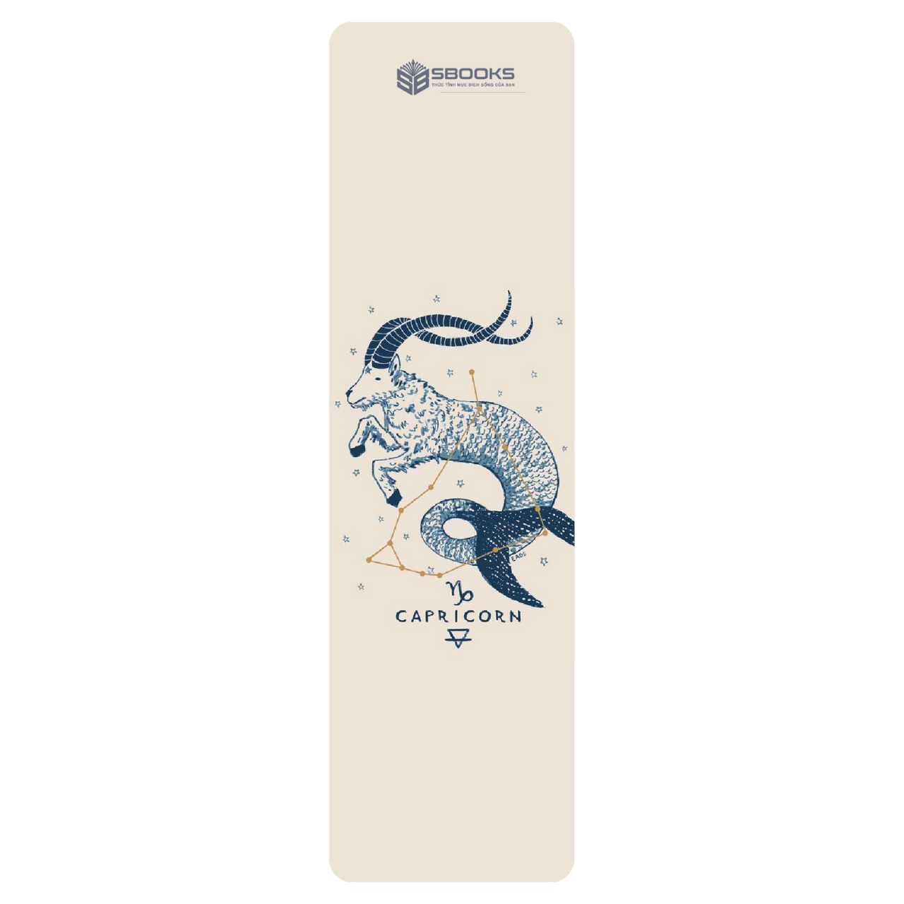 6 Cái Bookmark Kẹp Sách, Dấu Trang Hoạ Tiết Cung Hoàng Đạo (Màu Trắng) - SBOOKS