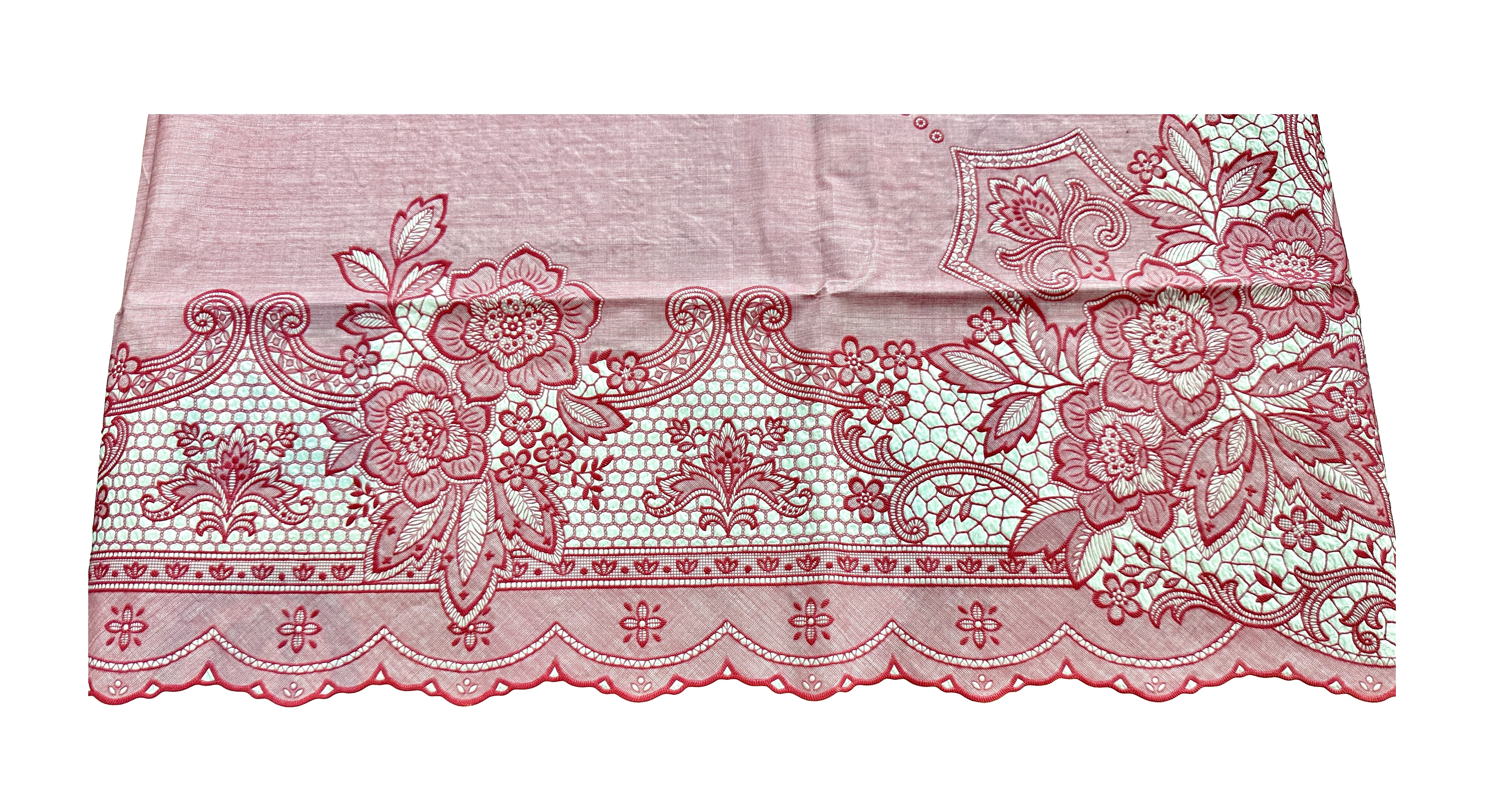 Khăn Trải Bàn PAULEE - FY-116 Hồng 76x122 cm - không thấm nước