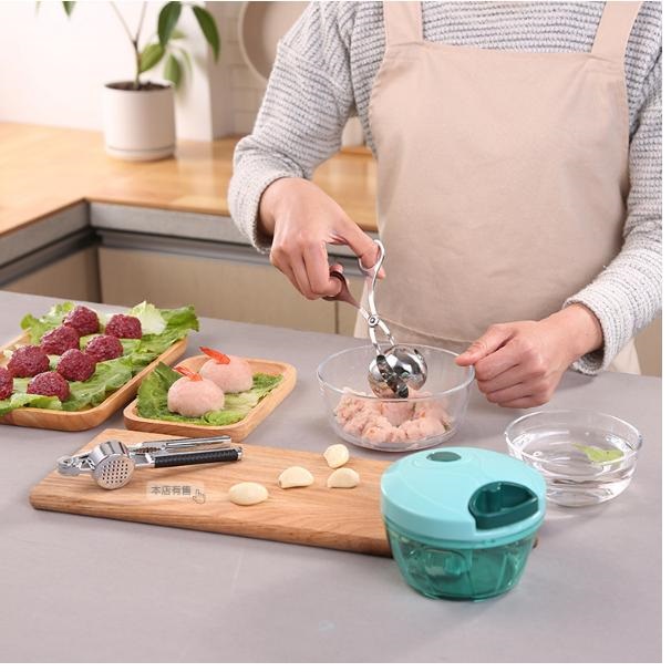 Dụng cụ làm thịt viên inox -18cm 82g