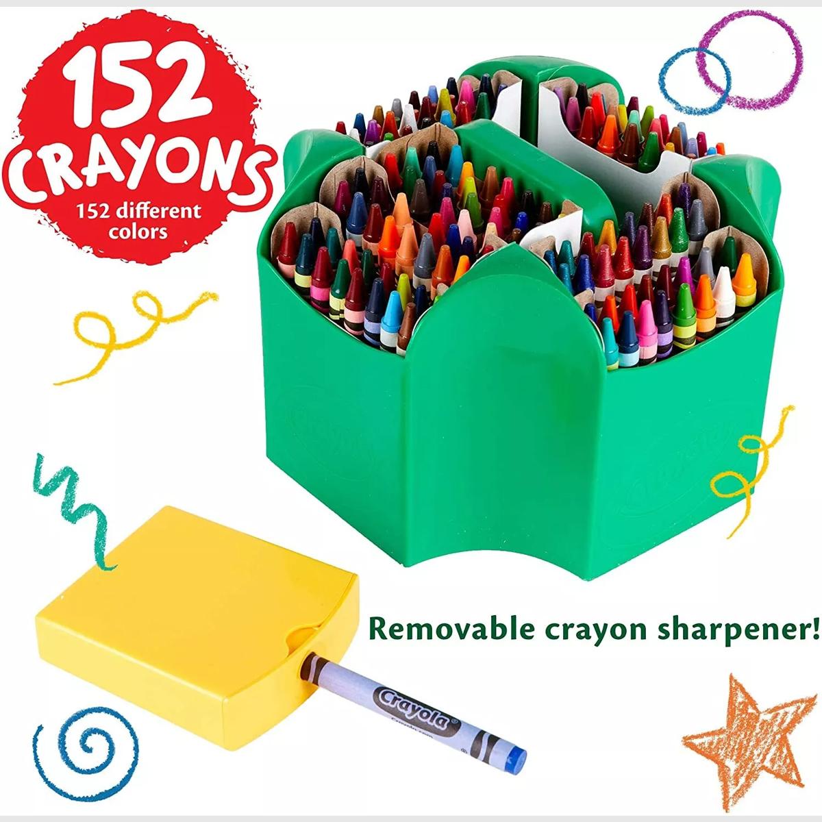 Hộp 152 Bút Sáp Màu Crayon - Crayola 520030