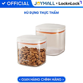 Hũ Đựng Thực Phẩm LocknLock Locknlock HTE90, Hàng Chính Hãng, Kèm Muỗng, Nắp Mở Một Chạm - JoyMall