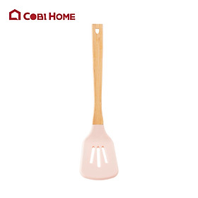 Xẻng silicone chiên xào có rãnh