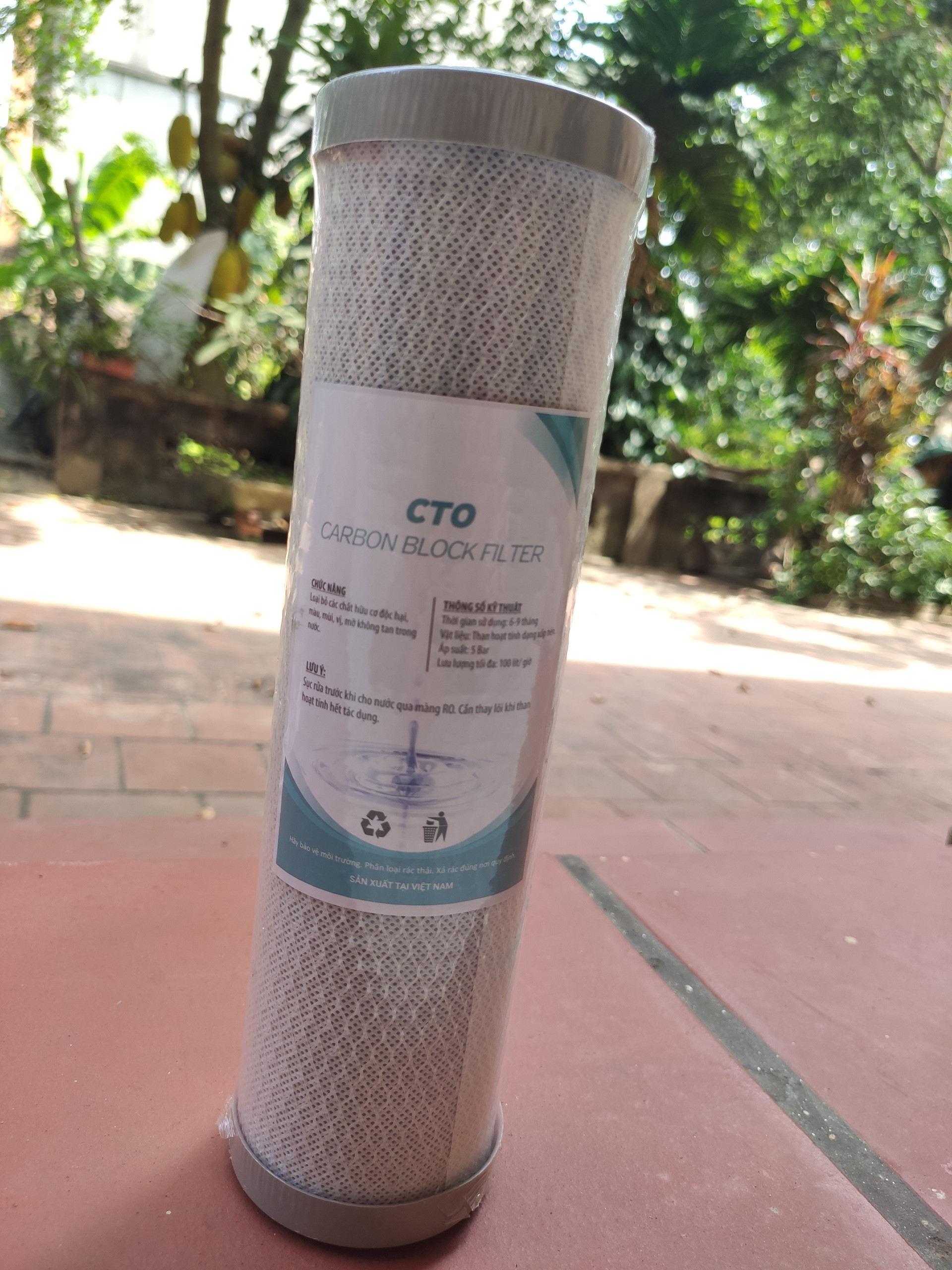 Lõi lọc thô số 3, LÕI LỌC NƯỚC dùng cho máy lọc nước R.O kangaroo karofi aqua