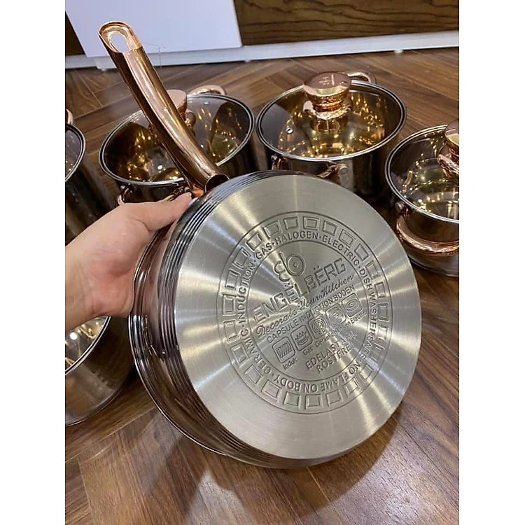 BỘ NỒI ĐỨC 6 MÓN 5 lớp LOẠI 1