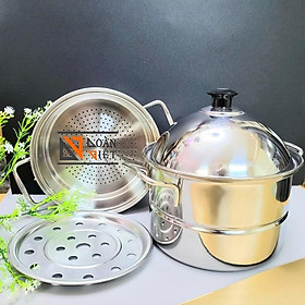 [MỚI] Bộ Xửng Hấp Inox 430 - 20cm - Siêu Tiện Ích. Chuyên phục vụ Sp Gia dụng, Khuôn làm bánh, Dụng cụ học Sinh, Nhà hàn