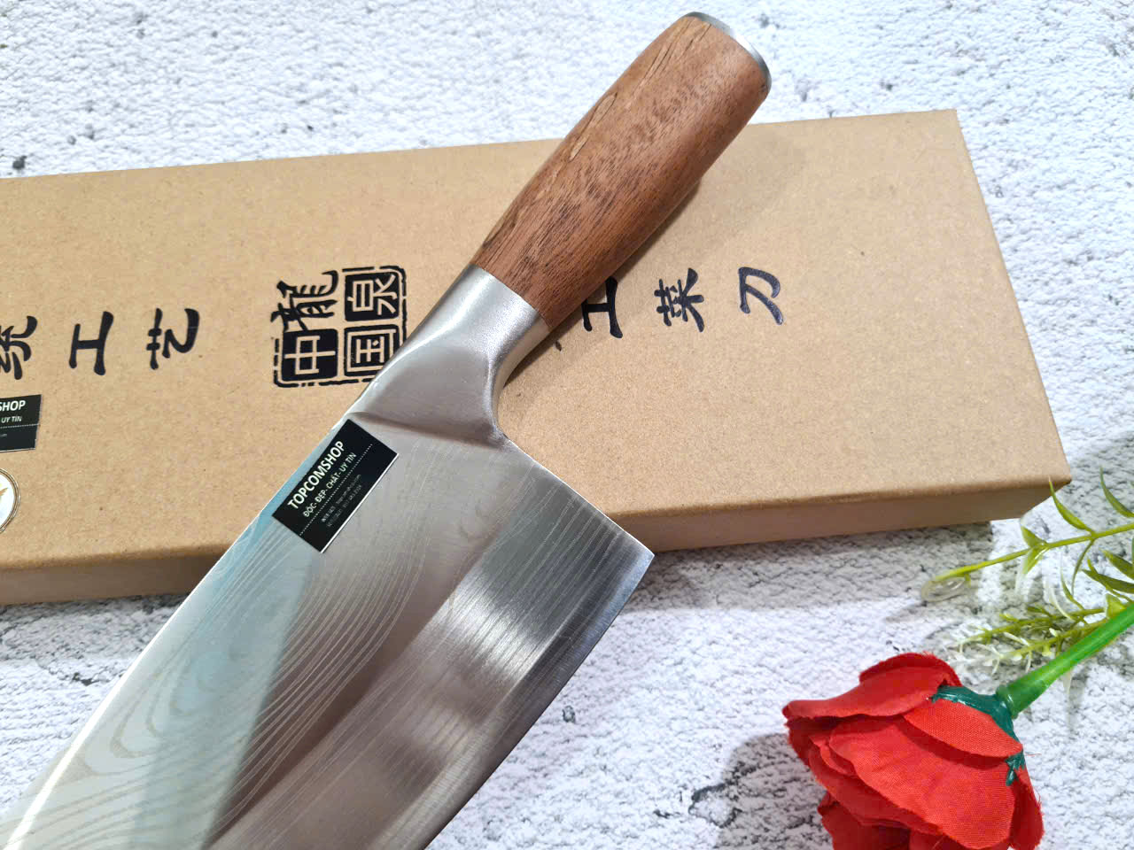 DAO - DAO BẾP NHẬT BẢN SANTOKU MÃ A2 DT124 nt topcoomshop vn