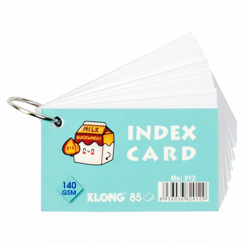 Tập thẻ Index Card A7- 85 tờ 140/92; MS: 912
