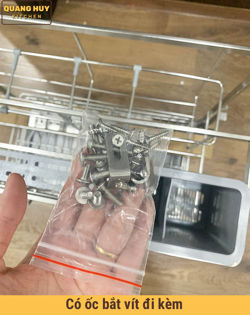 Giá dao thớt inox 304 nan dẹt bảo hành vĩnh viễn han gỉ