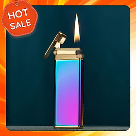 Vỏ Hột Quẹt Bật Lửa Gas Đá Siêu Mỏng Zorro Z641 Màu Trơn Độc Lạ - Dùng Gas Đá Cao Cấp (giao màu ngẫu nhiên)