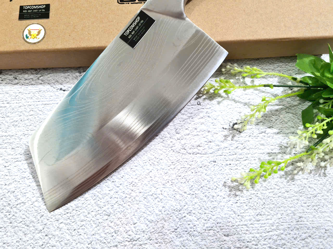 DAO - DAO BẾP NHẬT BẢN SANTOKU MÃ DT124 nt topcomshop vn