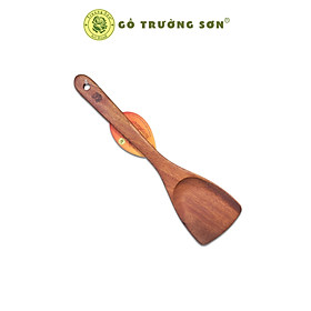Vá Sạn Gỗ S6A Xà Cừ Xẻng Lật Đảo Trở Siêu Mỏng Cán Dài ( 29 * 7cm  ) - Đồ Gỗ Nhà Bếp Thương Hiệu Trường Sơn