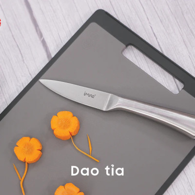 [HÀNG CHÍNH HÃNG] Dao nhà bếp iMat, Dao làm bằng inox 430 không gỉ, Lưỡi thép cacbon 5CR15 chống mài mòn.