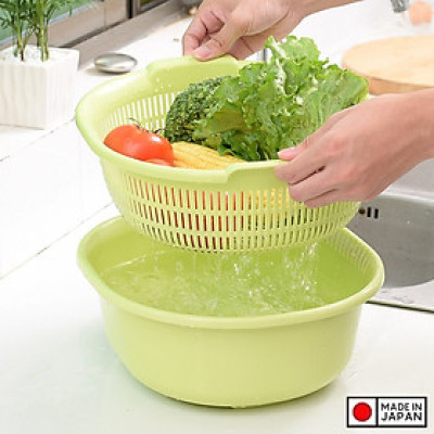 Bộ rổ Oval 2 lớp Sanada Seiko 5.3L - Hàng nội địa Nhật Bản |#Made in Japan| |Nhập khẩu chính hãng|