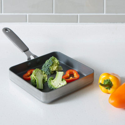 Chảo vuông Lock&Lock Handycook 14cm LHD1146 - Hàng chính hãng, không dùng cho bếp từ - JoyMall