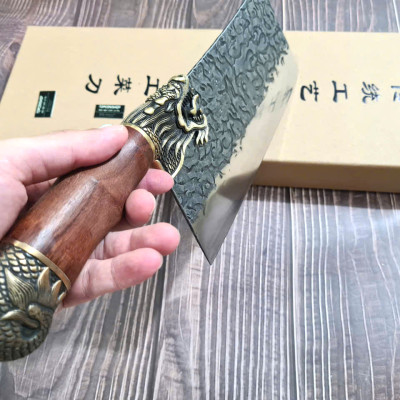 DAO BẾP - DAO THÁI KHÂU RỒNG MÃ A7 DT152 NT topcomshop vn