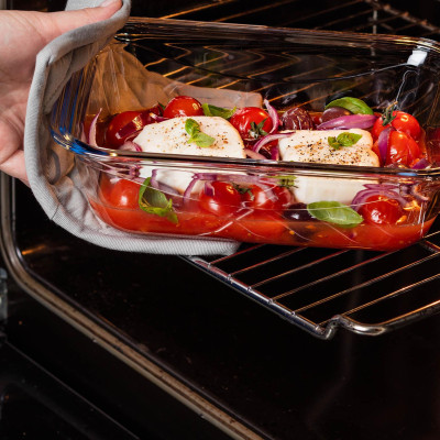 Bộ 4 hộp đựng cơm, trữ thực phẩm thủy tinh chịu nhiệt COBA