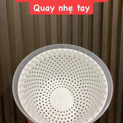 Dụng cụ quay rau Tupperware chính hãng - màu đỏ