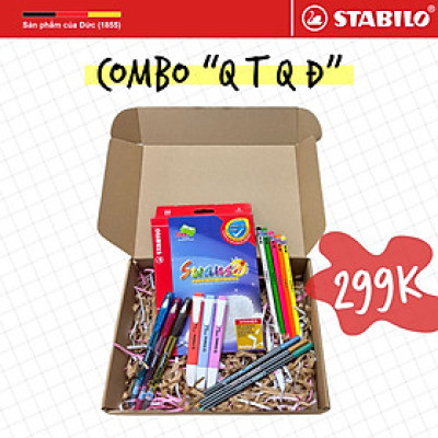 [GIÁ SỐC 299K] Combo QTQD 15 món sản phẩm STABILO