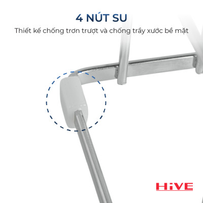 Gía Thớt Inox 304 HiVE Cao Cấp