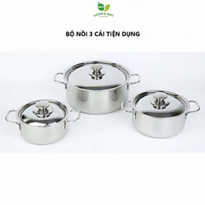 Bộ nồi inox Sharp 