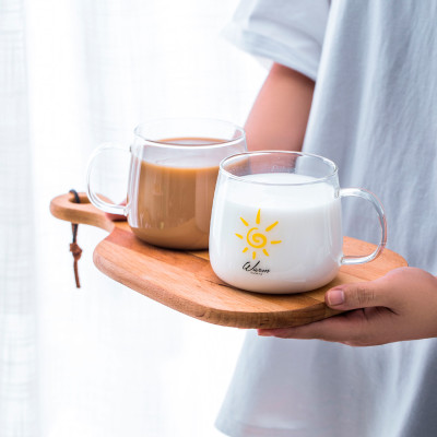 Ly thủy tinh cao cấp chịu nhiệt 450ml