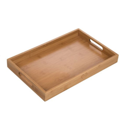 Khay tre hình chữ nhật ECOHUB đựng trà bánh nhiều size