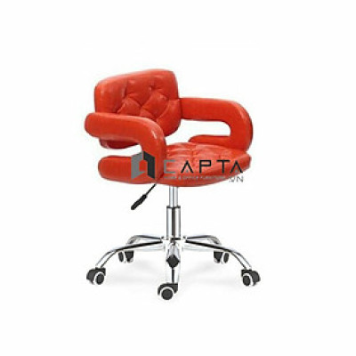 Ghế quầy giao dịch pen thấp nệm PVC chân xoay CB2142-2P Nội thất Capta