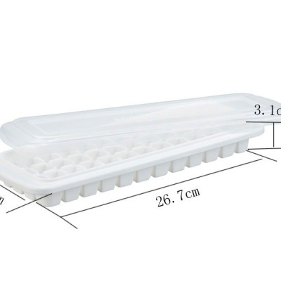 Combo 3 khay đá có nắp đậy Inomata 8 viên, 12 viên và 48 viên - nội địa Nhật Bản