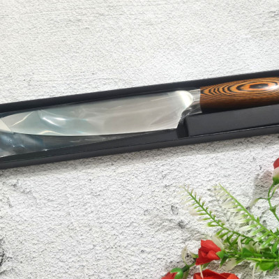DAO BẾP SASHIMI -DAO BẾP NHẬT THÉP DAMASCUS MÃ DT114