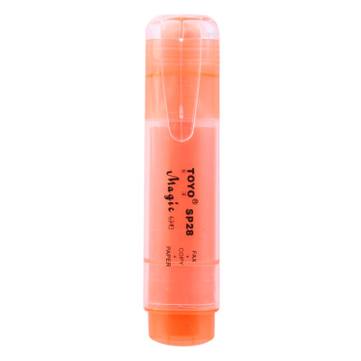 Vỉ 3 Cây Viết Dạ Quang Toyo - Cam