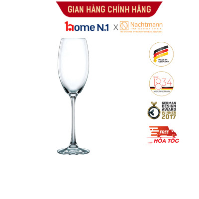Bộ 4 ly champagne Nachtmann Vivendi - Hàng chính hãng Đức