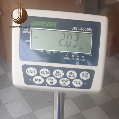 Cân Ghế Điện Tử JWI-3000W - Mặt Bàn Cân 300x400MM