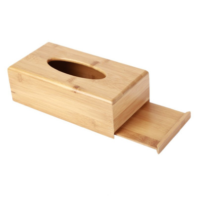 Hộp đựng giấy ăn tre trúc tự nhiên