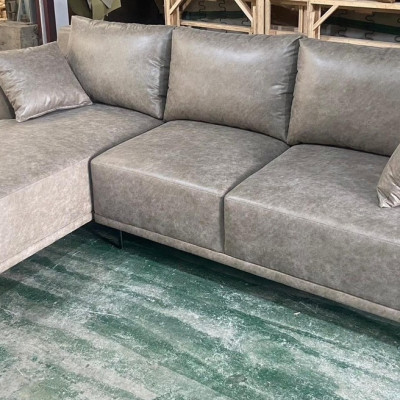 Sofa da góc L Buffalo Juno Sofa kích thước 2m6 x 1m6