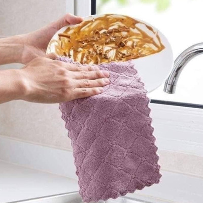 Khăn lau nhà bếp siêu thấm hút 2 mặt đa năng mềm mịn - Henrysa