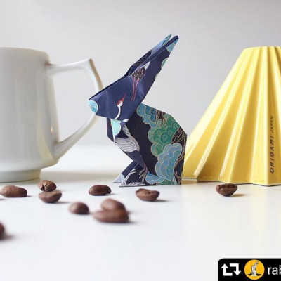 Ly sứ uống trà cà phê Origami Aroma Mug 320ml