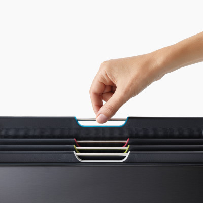 Joseph Joseph - Bộ thớt cao cấp Folio Steel 4-piece Chopping Board Set Black 001204