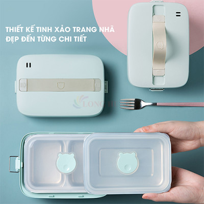 Hộp cơm điện Bear SB-HC12L - Hàng chính hãng